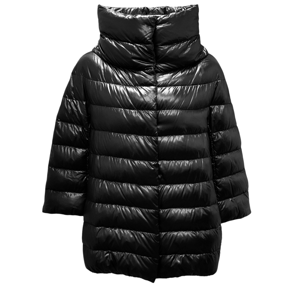 HERNO BLACK PADDED LIGHTWEIGHT JACKET - image 1